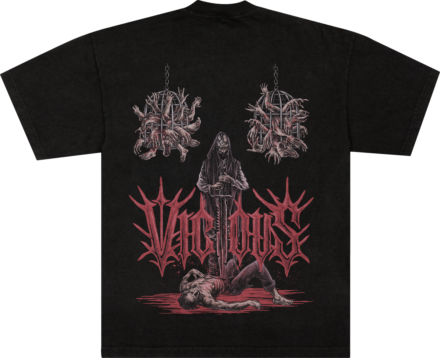 "DEATHSTRIKE" V-SHIRT