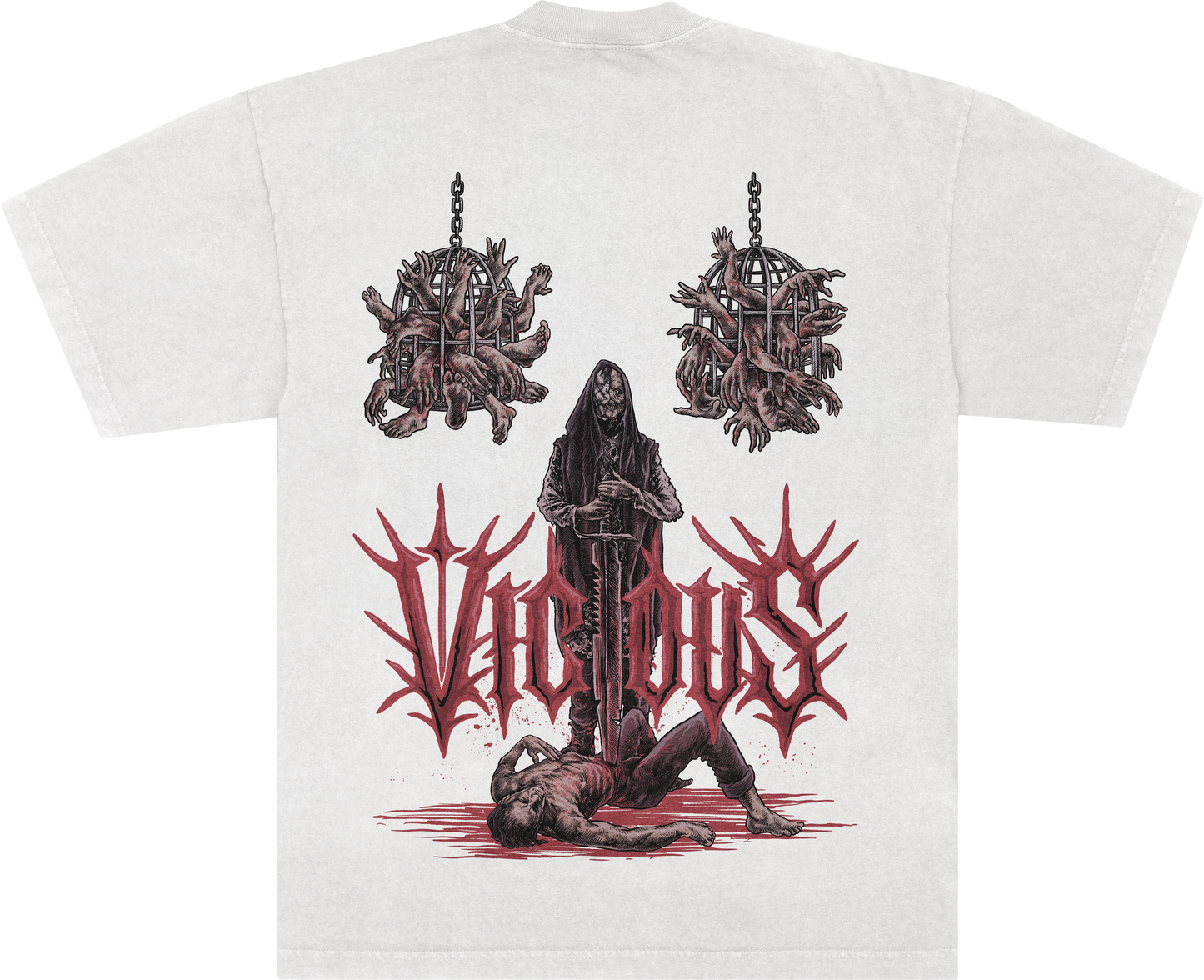 "DEATHSTRIKE" V-SHIRT