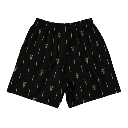 V-SHORTS (BLK/GREEN)