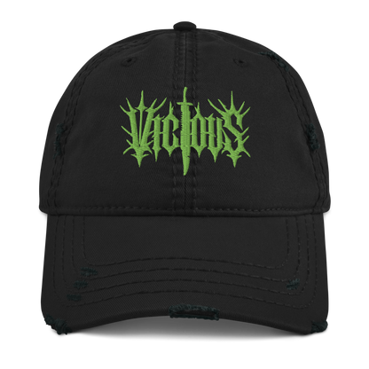 DISTRESSED DAD HAT (GREEN)