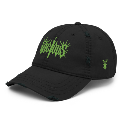 DISTRESSED DAD HAT (GREEN)